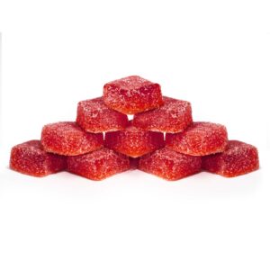 (10-PACK) Strawberry Frost Live Rosin Gummies 10mg